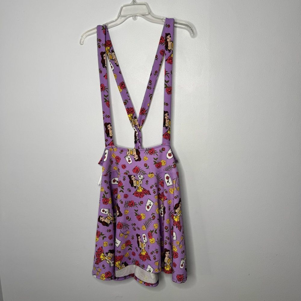 Disney Beauty And The Beast Roses Suspender Skirt… - image 3